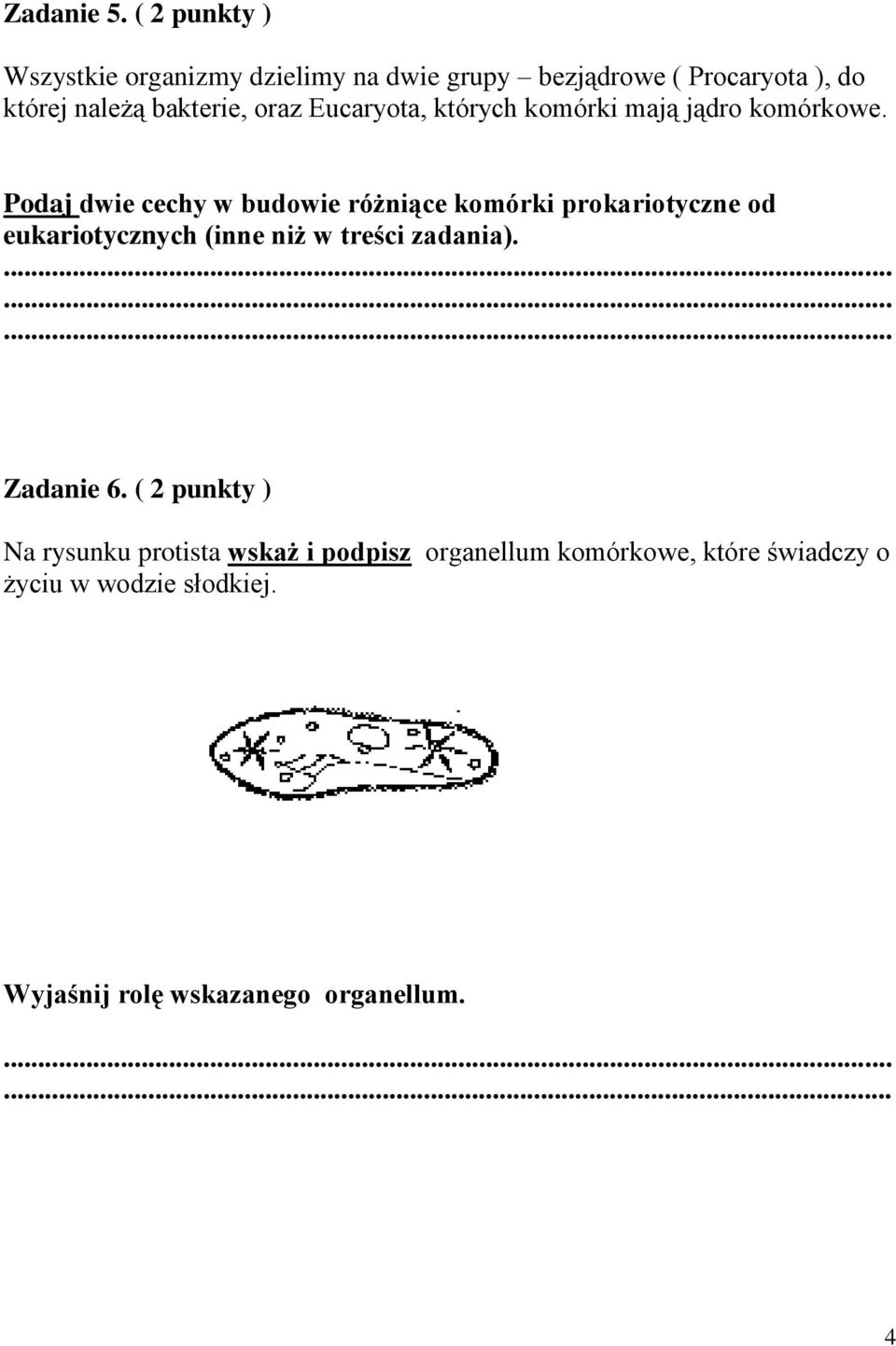 oraz Eucaryota, których komórki mają jądro komórkowe.