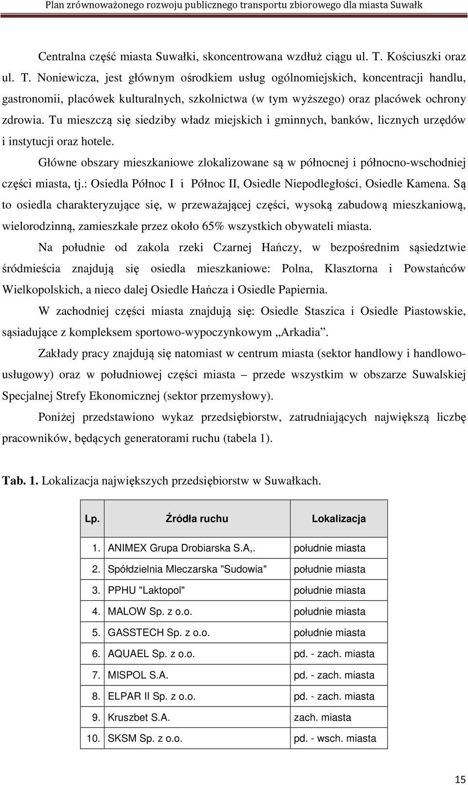 Tu mieszczą się siedziby władz miejskich i gminnych, banków, licznych urzędów i instytucji oraz hotele.
