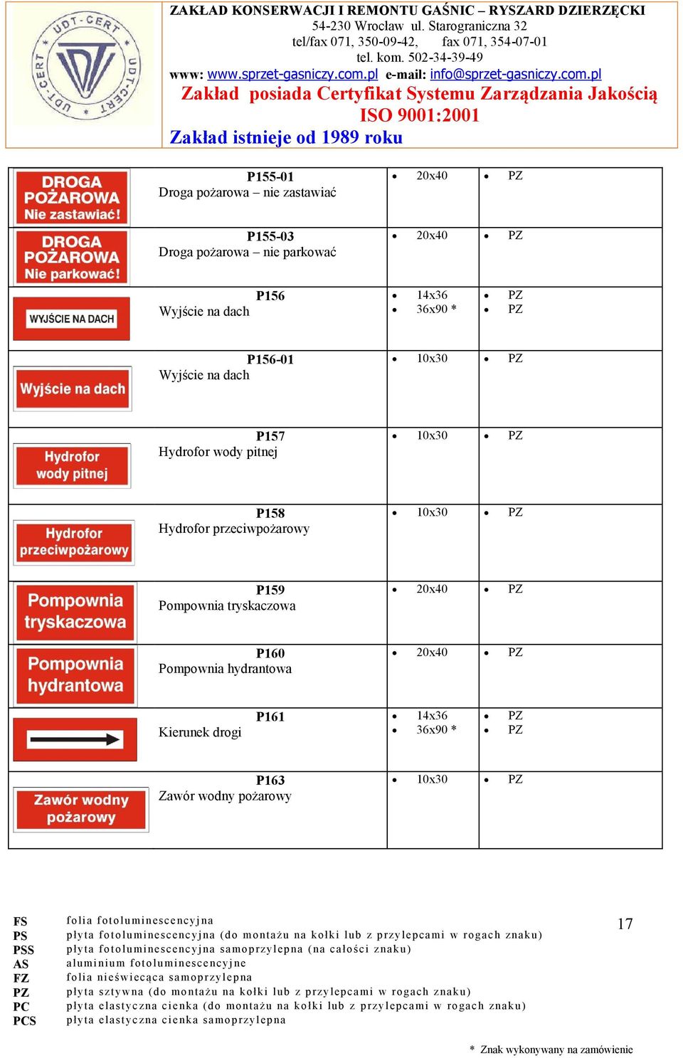 pitnej 10x30 P158 Hydrofor przeciwpożarowy 10x30 P159 Pompownia tryskaczowa P160