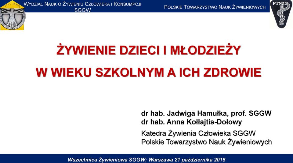 Jadwiga Hamułka, prof. SGGW dr hab.