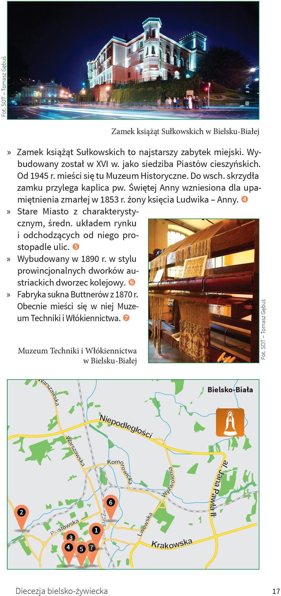 żony księcia Ludwika Anny.» Stare Miasto z charakterystycznym, średn. układem rynku i odchodzących od niego prostopadle ulic.» Wybudowany w 1890 r.