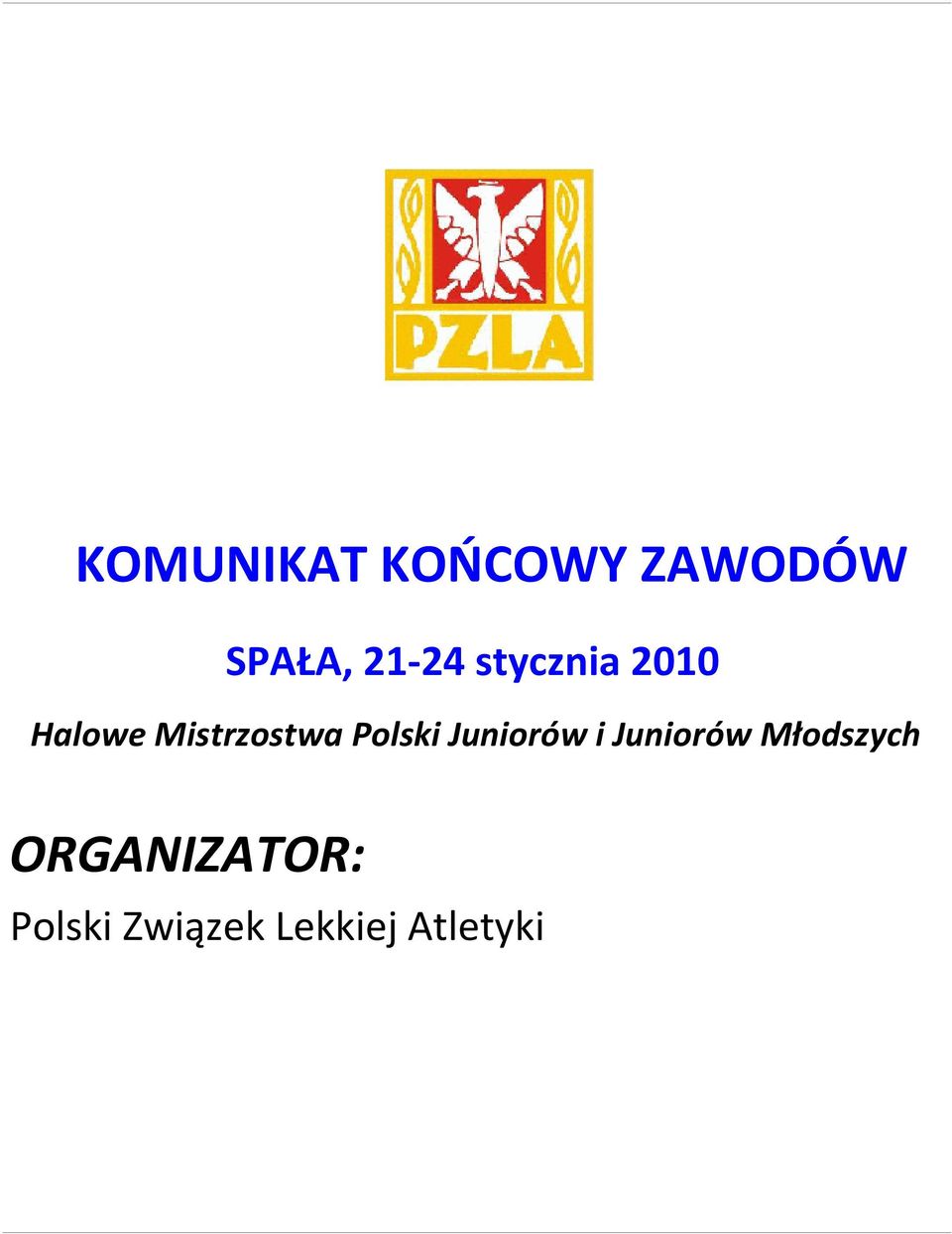 Polski Juniorów i Juniorów Młodszych
