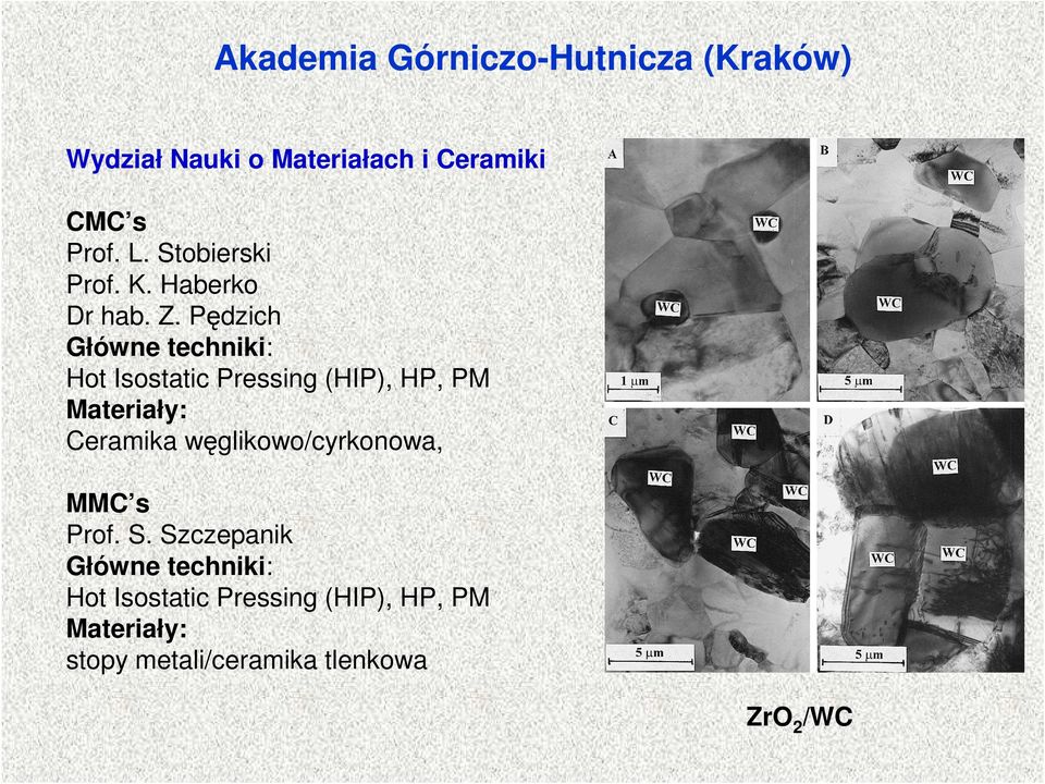 Pędzich Hot Isostatic Pressing (HIP), HP, PM Ceramika węglikowo/cyrkonowa,