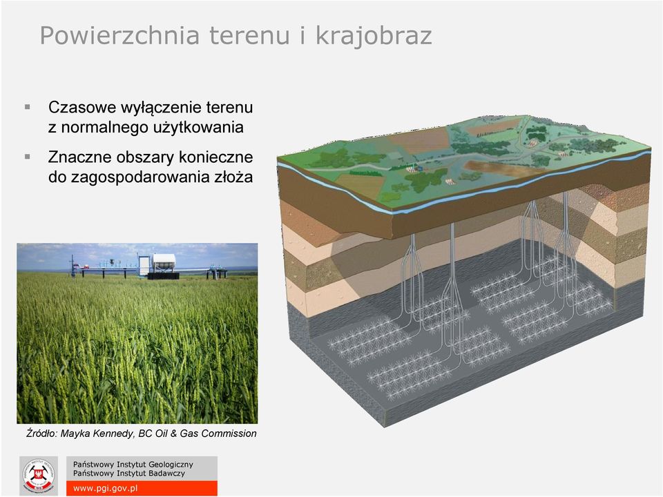 Znaczne obszary konieczne do zagospodarowania