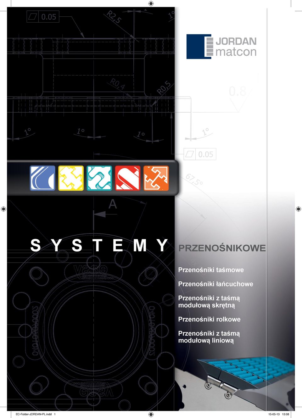 modułową skrętną Przenośniki rolkowe
