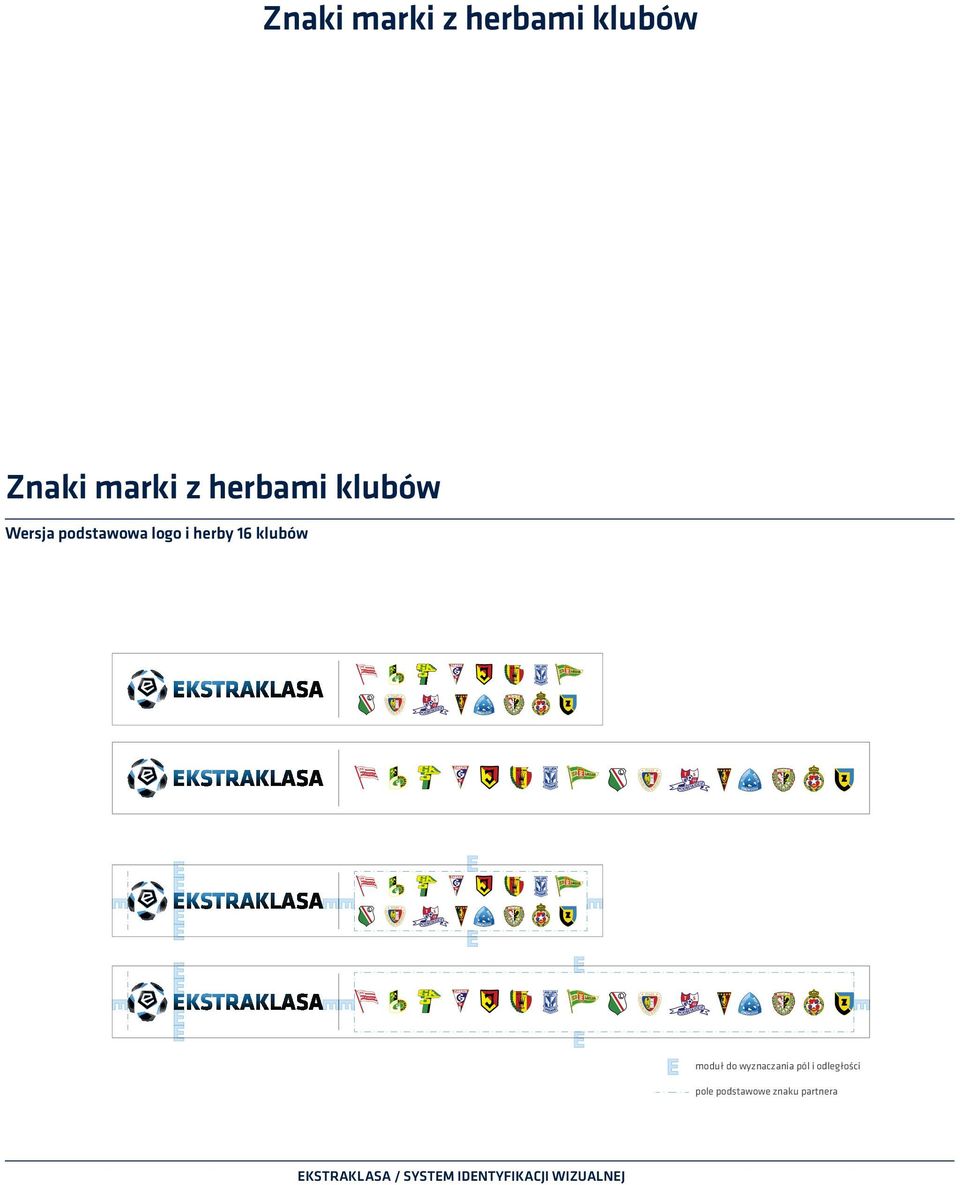 herby 16 klubów moduł do wyznaczania pól