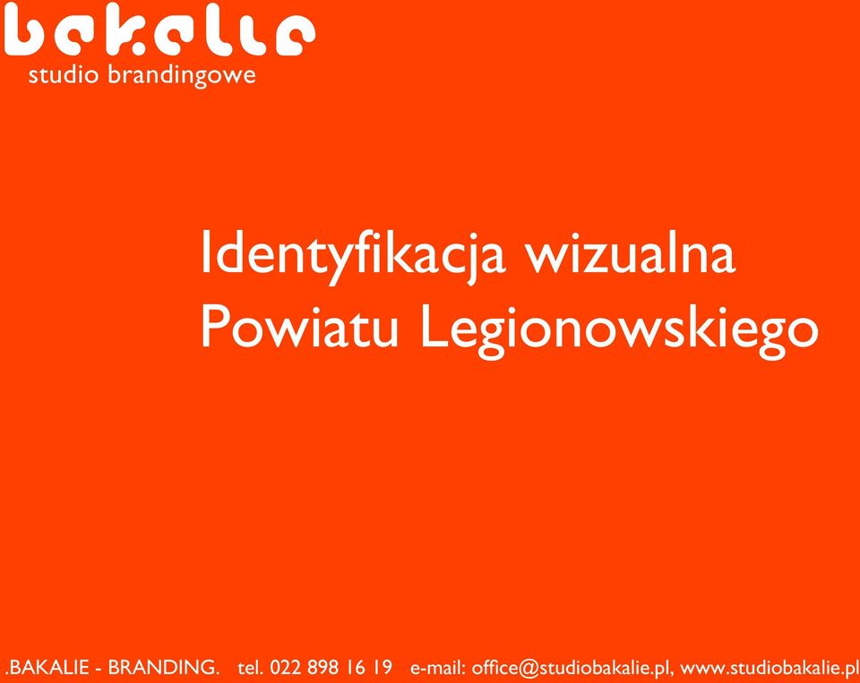 BAKALIE - BRANDING. tel.