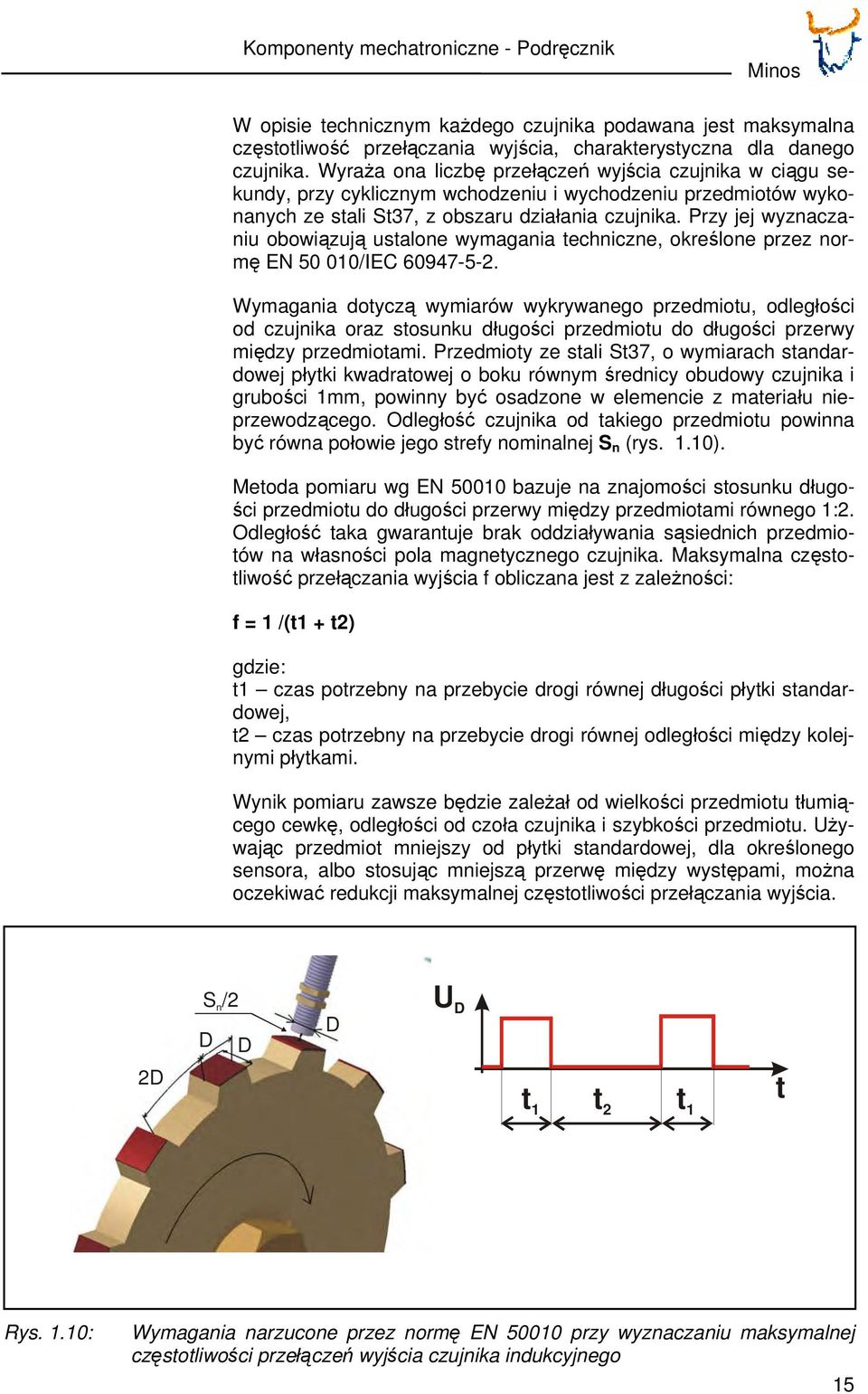 Przy jej wyznaczaniu obowiązują ustalone wymagania techniczne, określone przez normę EN 50 010/IEC 60947-5-2.