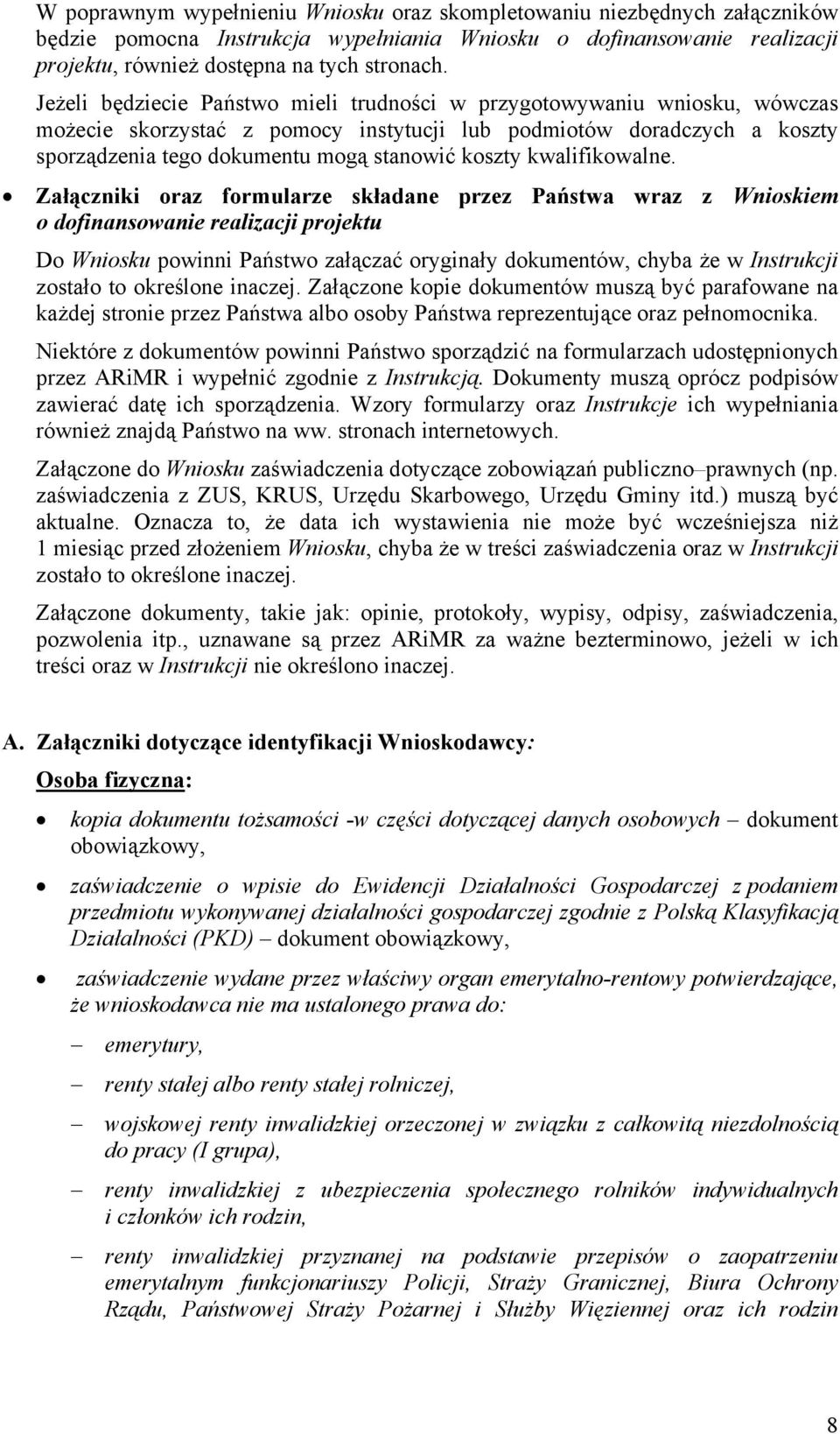 kwalifikowalne.