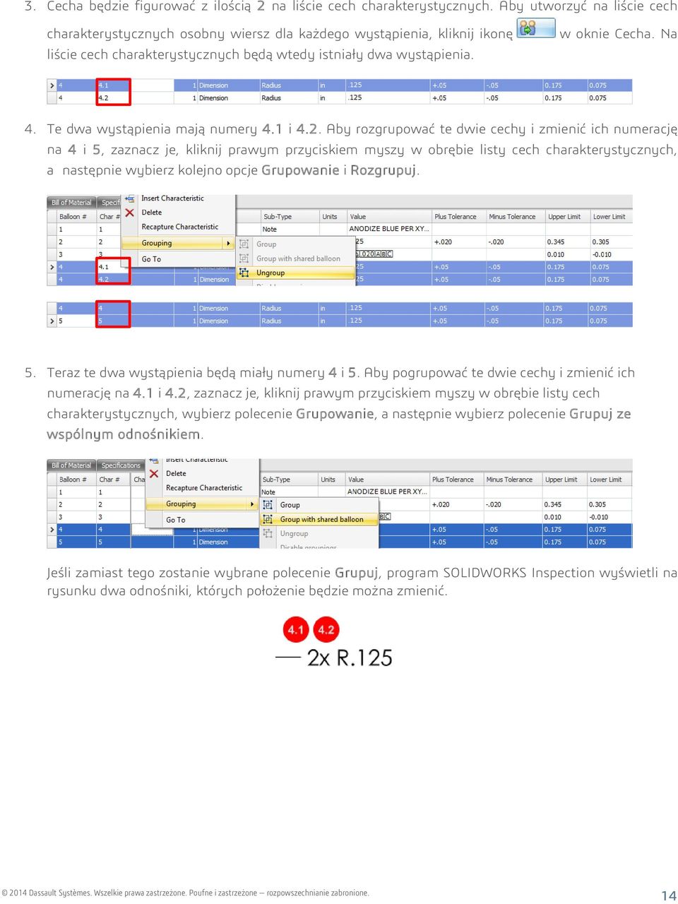 Te dwa wystąpienia mają numery 4.1 i 4.2.