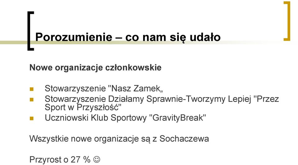 Sprawnie-Tworzymy Lepiej "Przez Sport w Przyszłość" Uczniowski