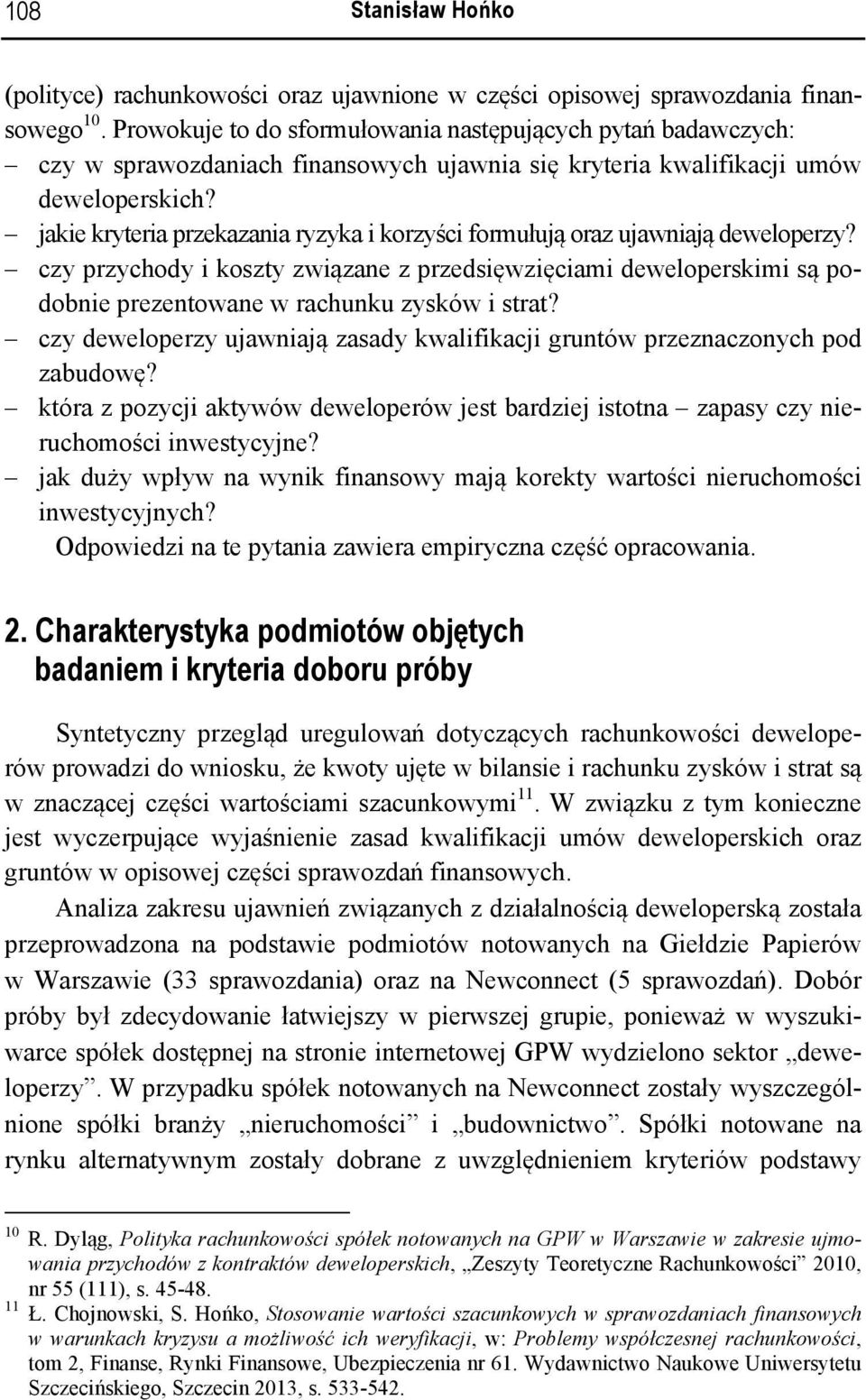 jakie kryteria przekazania ryzyka i korzyści formułują oraz ujawniają deweloperzy?