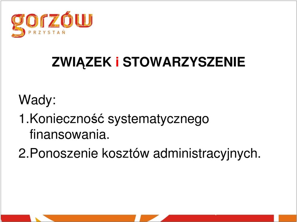 Konieczność systematycznego