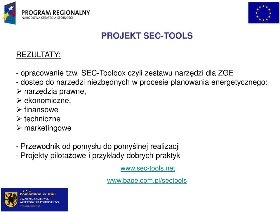 planowania energetycznego: narzędzia prawne, ekonomiczne, finansowe techniczne marketingowe