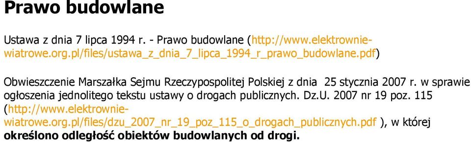pdf) Obwieszczenie Marszałka Sejmu Rzeczypospolitej Polskiej z dnia 25 stycznia 2007 r.