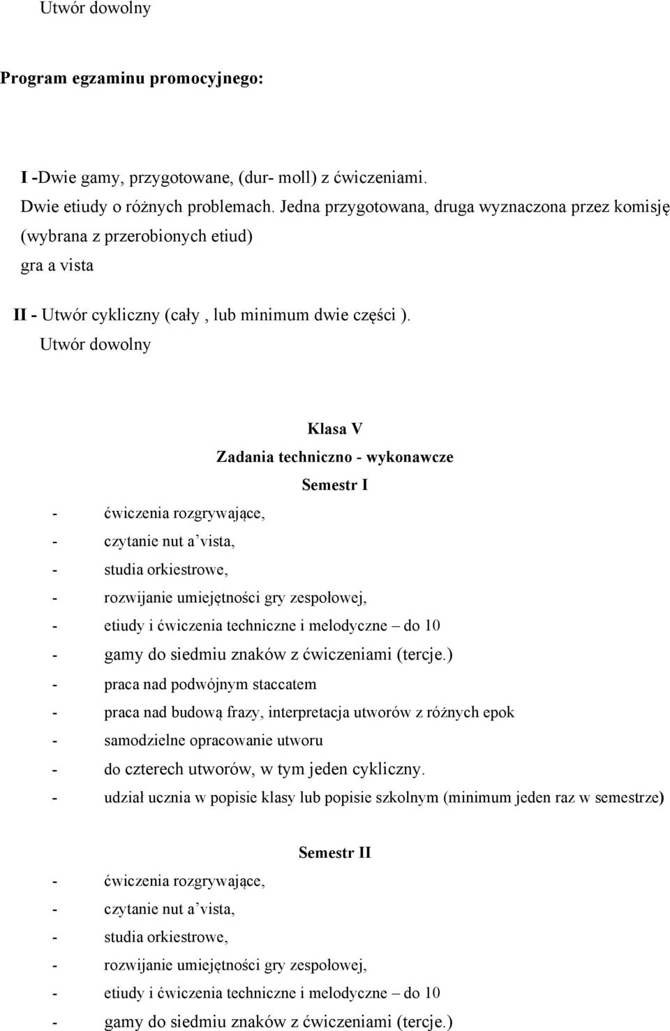 techniczne i melodyczne do 10 - gamy do siedmiu znaków z ćwiczeniami (tercje.