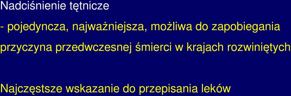 przyczyna przedwczesnej śmierci w krajach