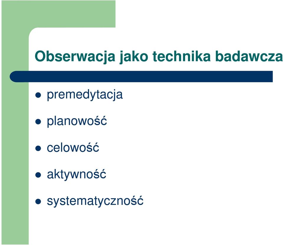 premedytacja planowość