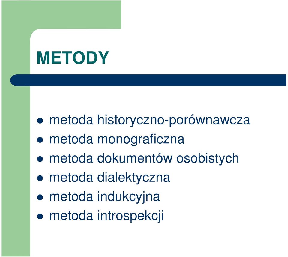 monograficzna metoda dokumentów