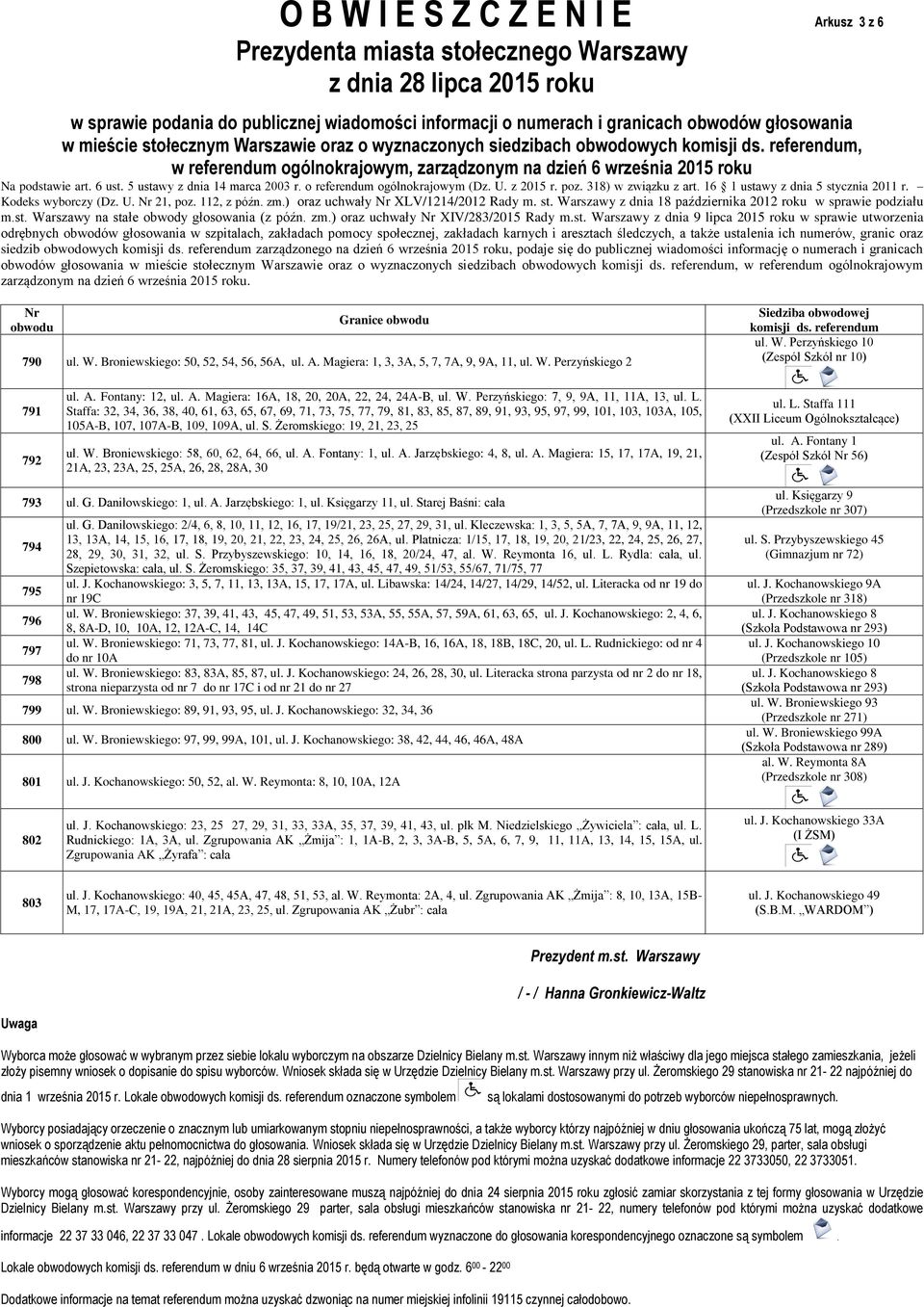 A. Magiera: 1, 3, 3A, 5, 7, 7A, 9, 9A, 11, ul. W. Perzyńskiego 2 ul. W. Perzyńskiego 10 (Zespół Szkół nr 10) 791 792 ul. A. Fontany: 12, ul. A. Magiera: 16A, 18, 20, 20A, 22, 24, 24A-B, ul. W. Perzyńskiego: 7, 9, 9A, 11, 11A, 13, ul.