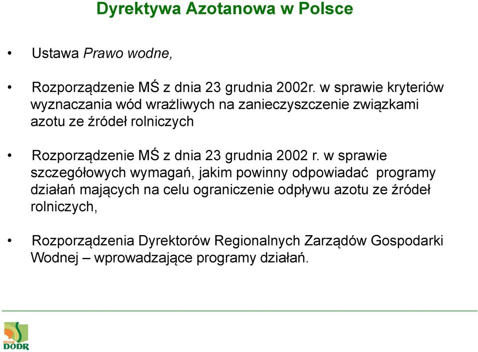 MŚ z dnia 23 grudnia 2002 r.