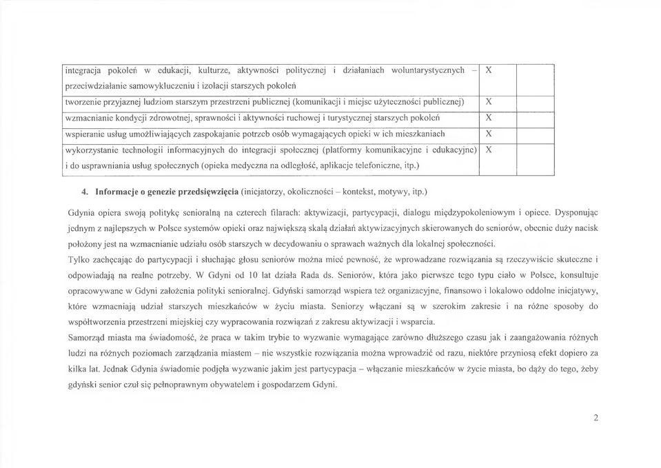 umożliwiających zaspokajanie potrzeb osób wymagających opieki w ich mieszkaniach wykorzystanie technologii informacyjnych do integracji społecznej (platformy komunikacyjne i edukacyjne) i do