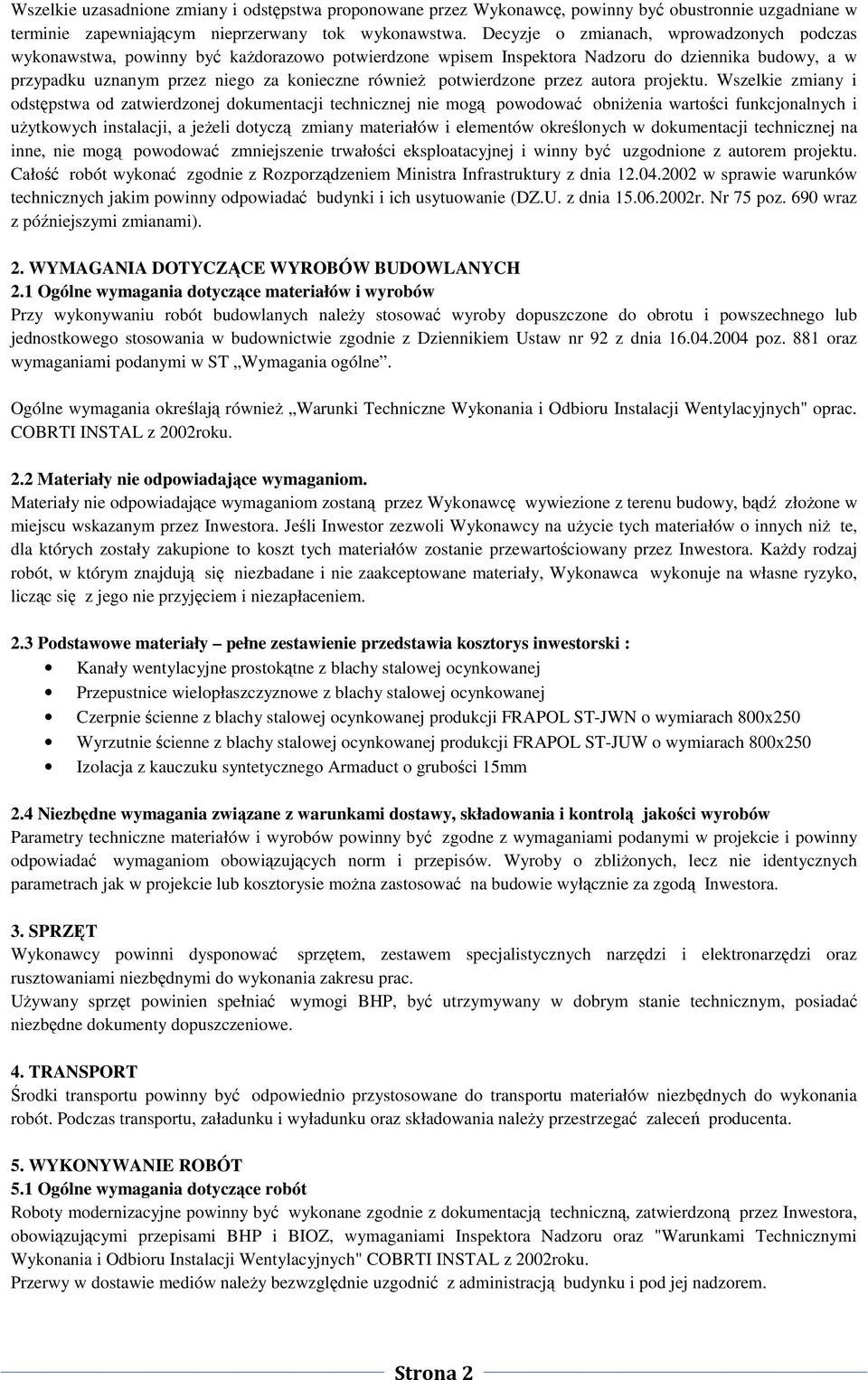 potwierdzone przez autora projektu.