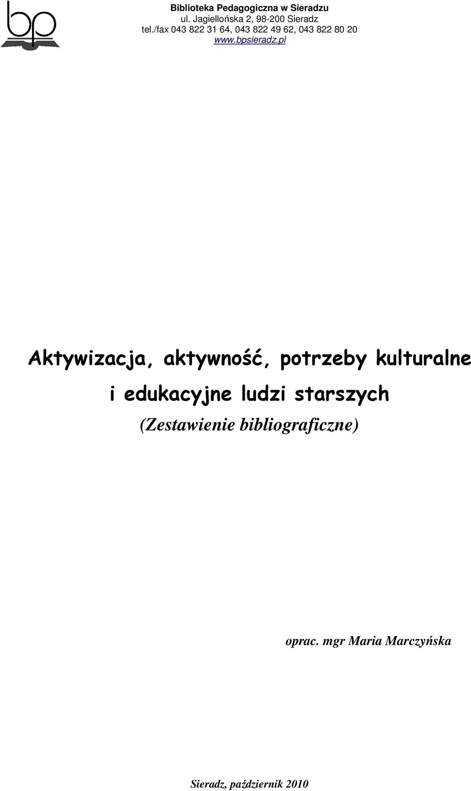 starszych (Zestawienie
