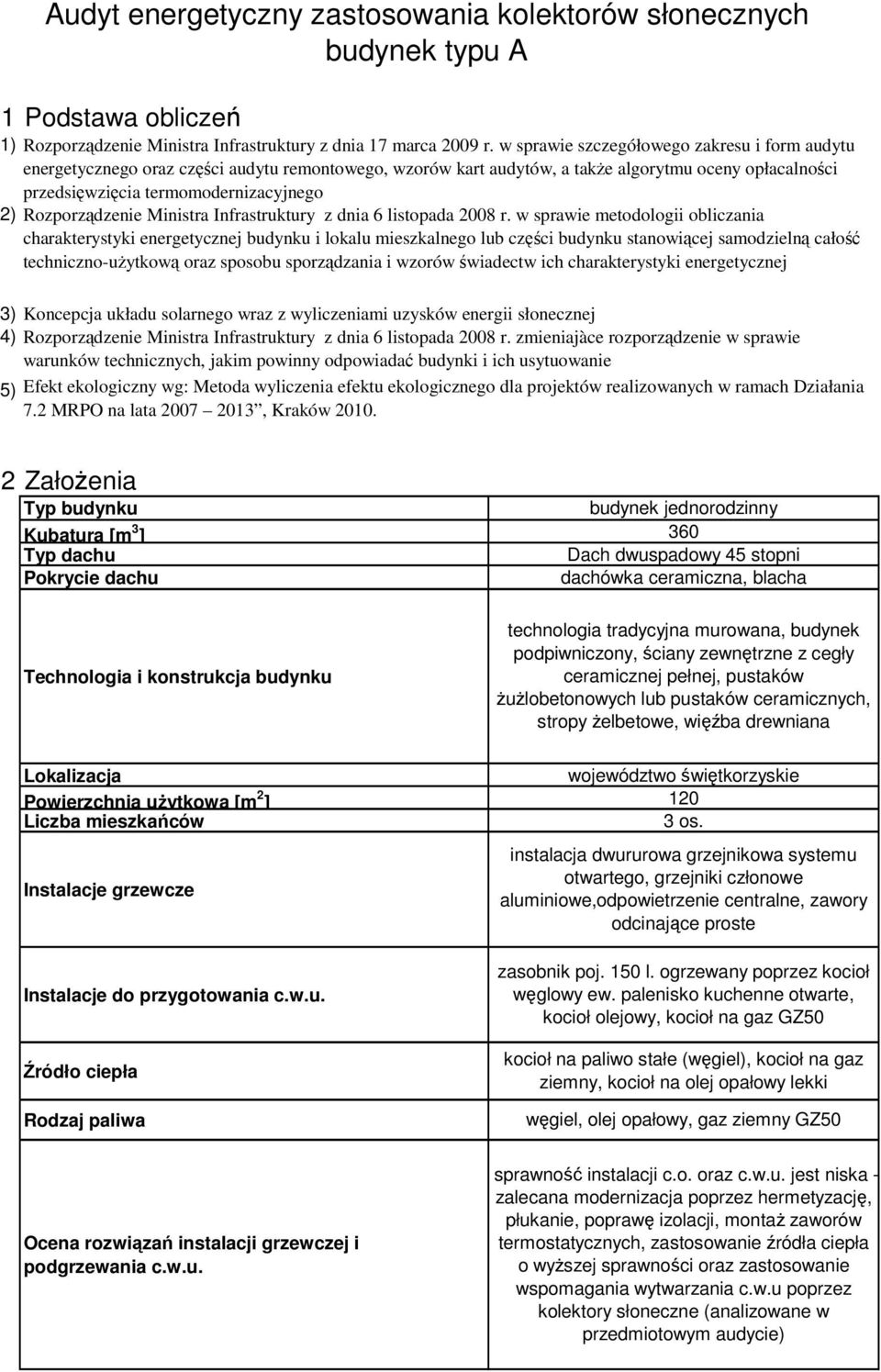 Rozporządzenie Ministra Infrastruktury z dnia 6 listopada 2008 r.