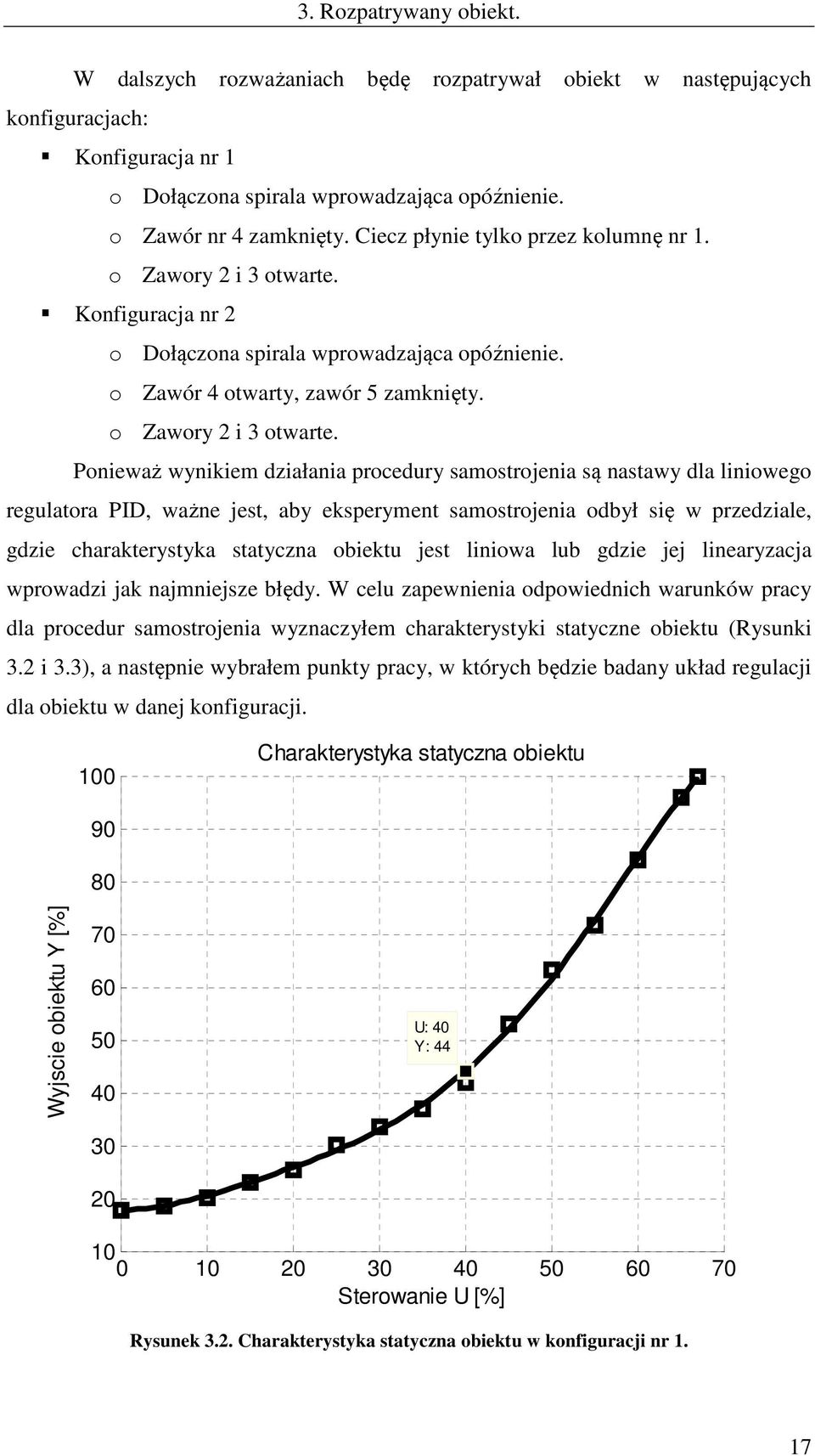 Konfiguracja nr 2 o Dołączona spirala wprowadzająca opóźnienie. o Zawór 4 otwarty, zawór 5 zamknięty. o Zawory 2 i 3 otwarte.