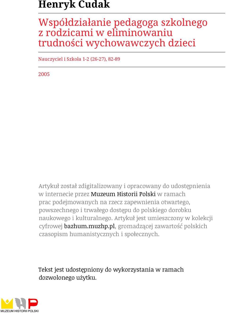 trudności wychowawczych dzieci