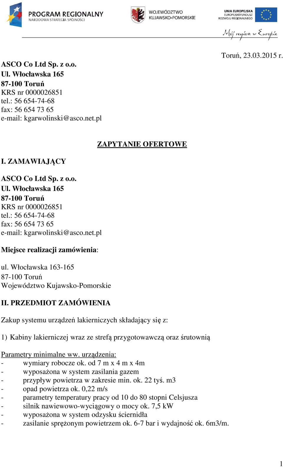 Włocławska 163-165 Województwo Kujawsko-Pomorskie II.