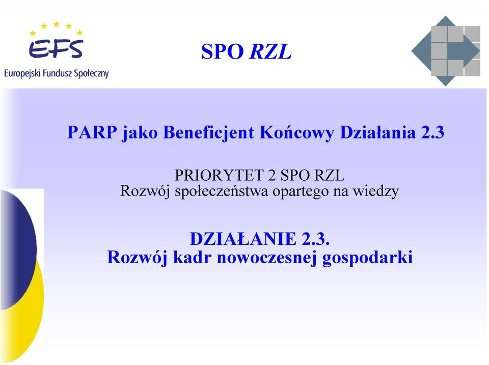 3 PRIORYTET 2 SPO RZL Rozwój