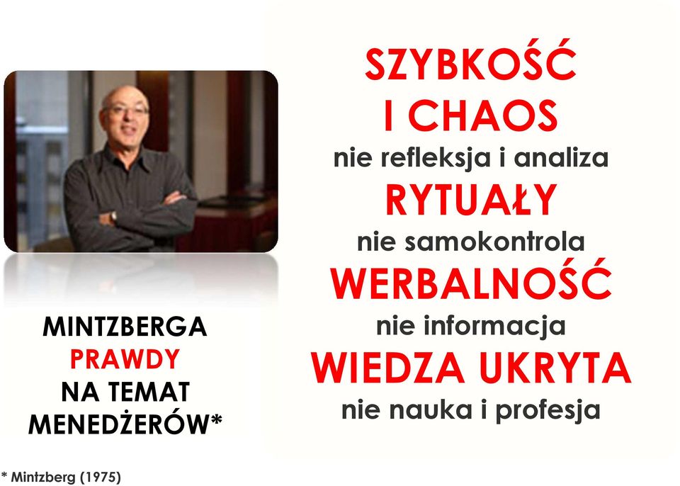 RYTUAŁY nie samokontrola WERBALNOŚĆ nie