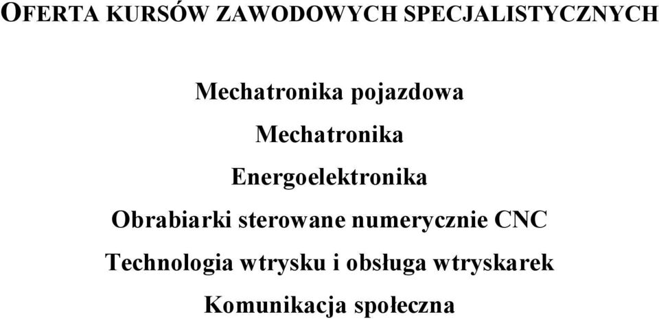 Energoelektronika Obrabiarki sterowane