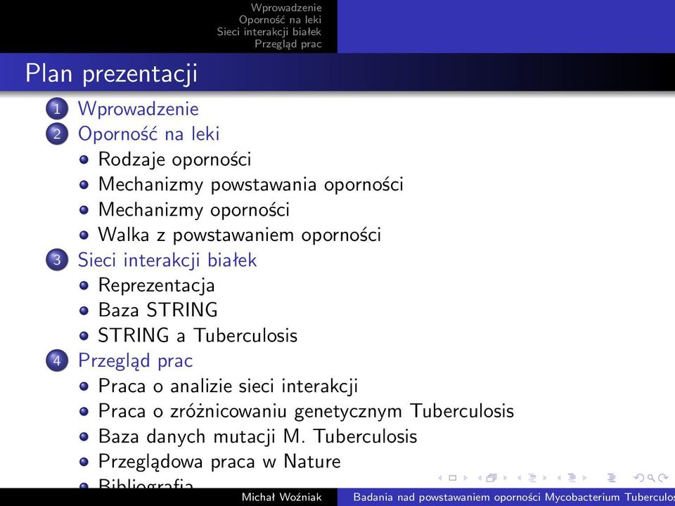 Mechanizmy oporności Walka z powstawaniem oporności 3