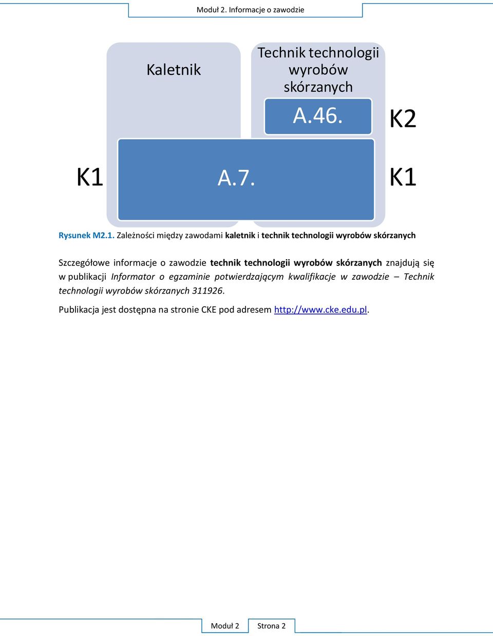1. Z kaletnik i technik S technik w publikacji Informator o