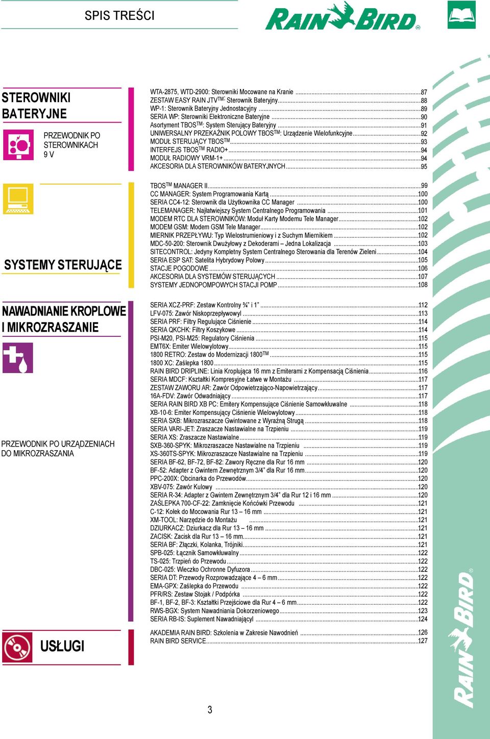 .. 90 Asortyment TBOS TM : System Sterujący Bateryjny... 91 UNIWERSALNY PRZEKAŹNIK POLOWY TBOS TM : Urządzenie Wielofunkcyjne... 92 MODUŁ STERUJĄCY TBOS TM... 93 INTERFEJS TBOS TM RADIO+.