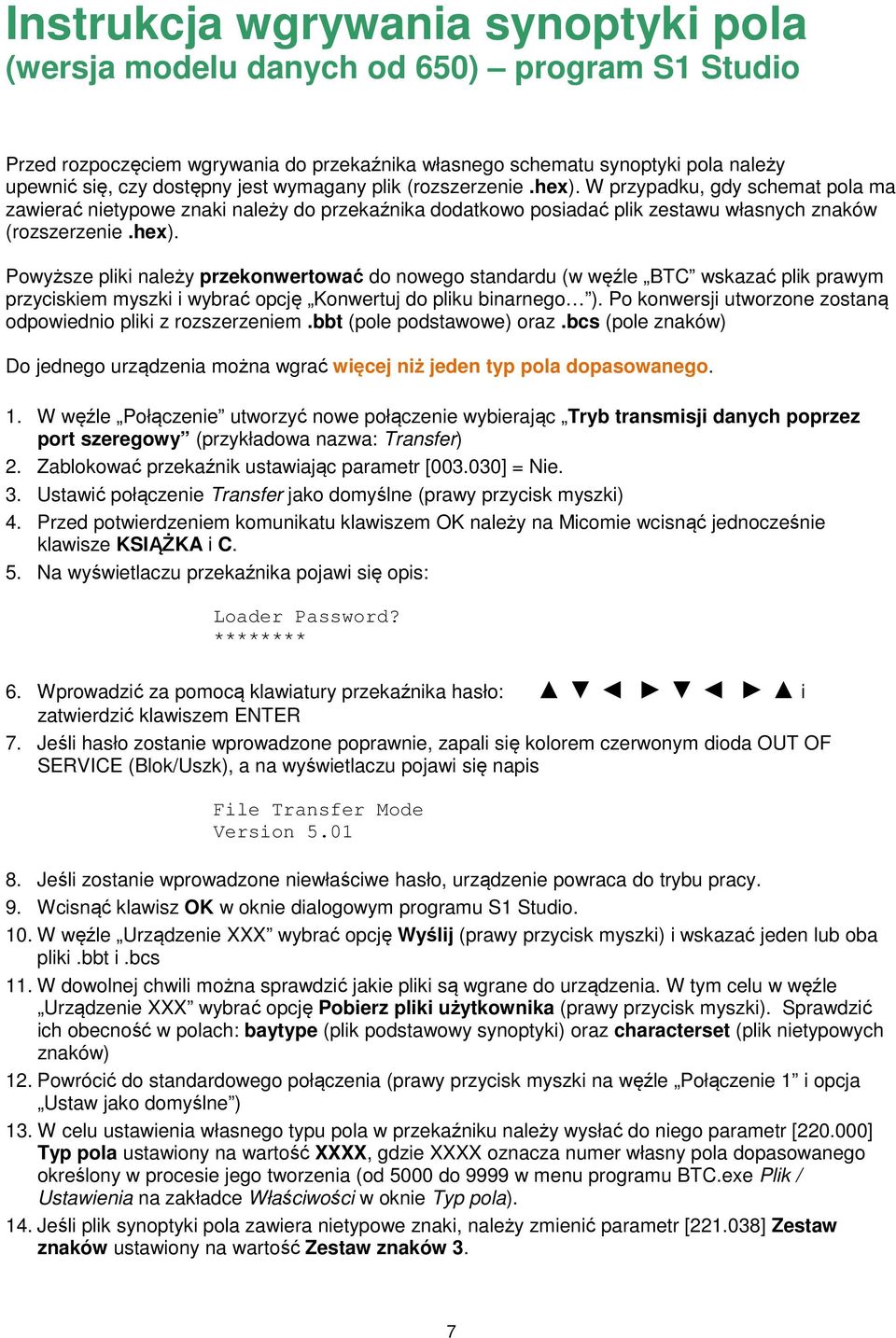 Instrukcja Wgrywania Synoptyki Pola (Wersja Modelu Danych Do 634) - Pdf Free Download