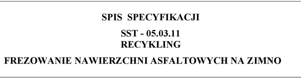 11 RECYKLING