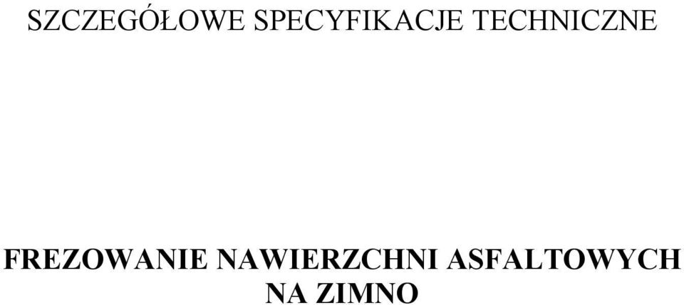 TECHNICZNE