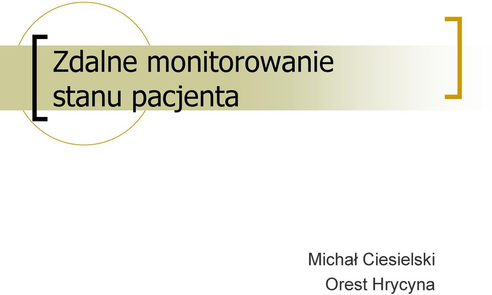 stanu pacjenta
