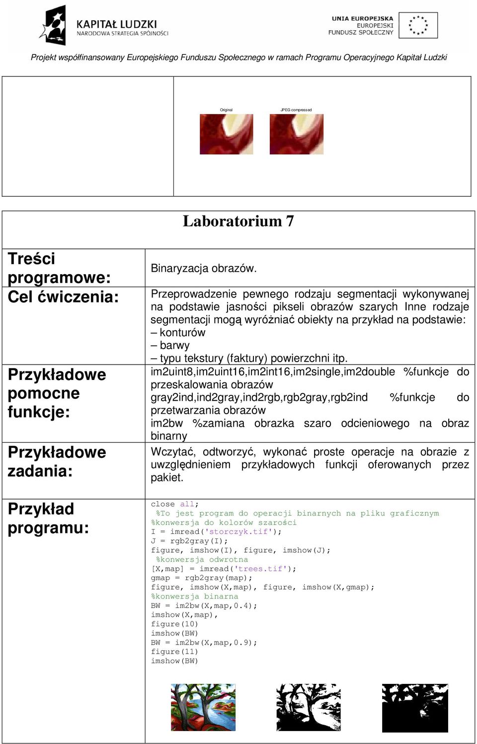 tekstury (faktury) powierzchni itp.