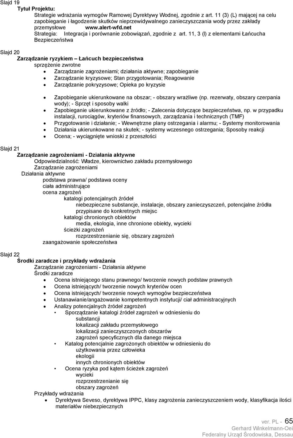 net Strategia: Integracja i porównanie zobowiązań, zgodnie z art.
