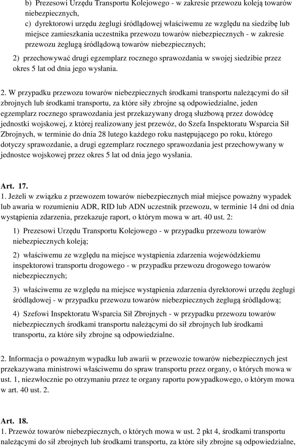 lat od dnia jego wysłania. 2.