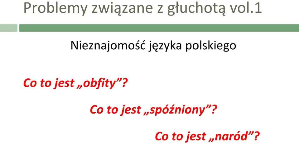 polskiego Co to jest obfity?