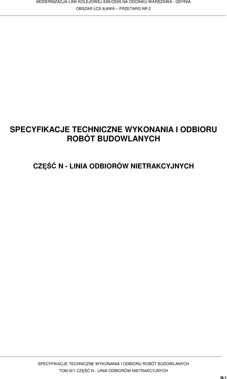 BUDOWLANYCH CZĘŚĆ N -