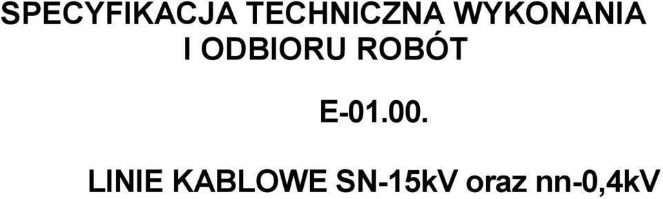 ROBÓT E-01.00.