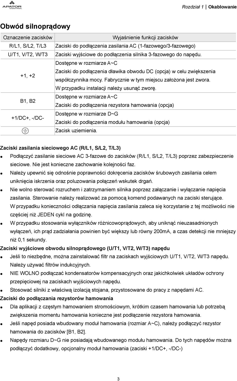 Fabrycznie w tym miejscu założona jest zwora. W przypadku instalacji należy usunąć zworę.