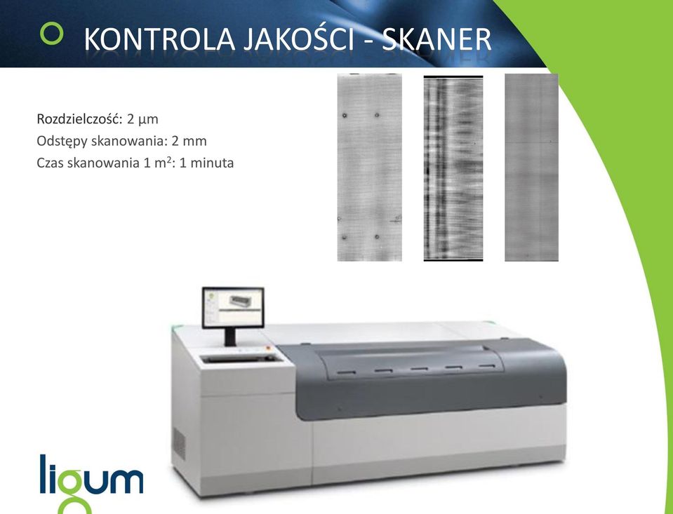 Odstępy skanowania: 2 mm